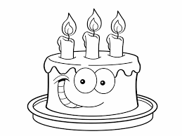 To download our free coloring pages, click on the birthday page you'd like to color. Les 20 Idees Les Plus Populaires Coloriage De Gateau D 039 Anniversaire