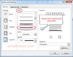 Cara Membuat Dua Garis Di Ms Word Untuk Kop Surat Zain Elhasany