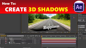 Cara ini untuk pemula yang belum bisa menggunakan ae secara dasar. How To Create 3d Shadows In Adobe After Effects Youtube