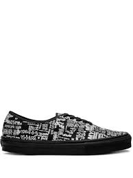 Shop Vans X Comme Des Garcons Authentic Lx Graffiti Sneakers With Express Delivery Farfetch