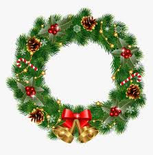 Christmas garland border png christmas designs png watercolor christmas wreath png christmas ornament png transparent christmas baubles png christmas leaf png. Christmas Wreath With Bells Png Clipart Image Wreath Clipart Png Christmas Wreath Png Transparent Png Kindpng