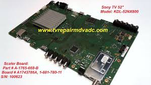 Sony Buhs Scaler Board A 1765 668 B Tested Software Update Required Sony Software Update Sony Software