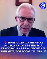 LoMásVisto ¡Todos parejos! 🫣👀 El expresidente Ernesto Zedillo reviró a la  presidenta Claudia Sheinbaum luego que ella respondiera a sus críticas  contra la elección judicial y reiteró que la democracia en el