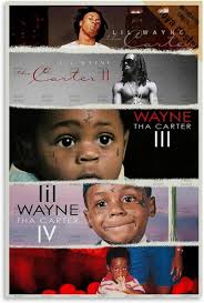 Rapper Lil Wayne Music Album Posters Decorative Painting Canvas Wall  Posters And Art Picture Print Modern Family Bedroom Decor Posters  12x18inch(30x45cm)