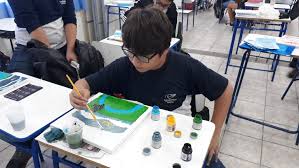 Pintura-em-tela-inspirada-na-artista-modernista-Tarsila-do-Amaral