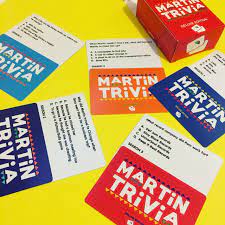 You know, just pivot your way through this one. Republic Company Martin Trivia Card Game Is Now Available For Pre
