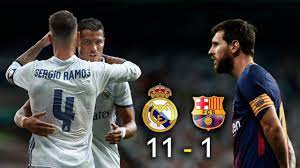 Real Madrid 11 Vs Barcelona 1 El Clasico 2017 La Liga Parodia Mes Youtube Real Madrid Madrid