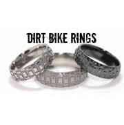 Dirt Bike Mud Bogglers Gear Heads Motorcycle Camp Banded By Rings Dirt Bike Wedding Bike Rings Dirt Bike Gear