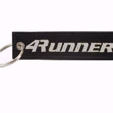 A simple keychain tag for your favorite suv. Pegasus Apparel Accessories Toyota 4runner Blacksilver Key Chain Embroidered Poshmark