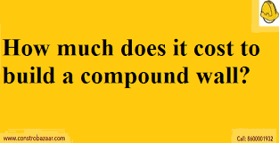 Posts about concrete fence cost written by philconprices. How Much Does It Cost To Build A Compound Wall Instant Quote In One Click From Multiple Sellers