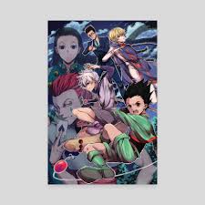 That's how i see it. Hunter X Hunter Gon Killua Kurapika Leorio Illumi Hisoka An Art Canvas By Eternal S Inprnt
