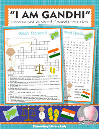 I Am Gandhi Activities Meltzer Book Crossword Puzzle And Word Searches Crossword Puzzle Word Search Puzzles Crossword