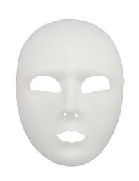 Image Result For Full Face Mask Template Blue Face Mask White Mask Face Mask