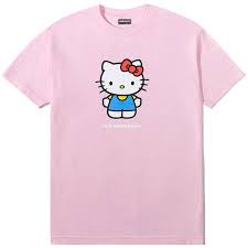 Hello kitty, also known by her full name kitty white, is a fictional character produced by the japanese company sanrio, created by yuko shim. The Hundreds X Sanrio Hello Kitty T Shi M Skatestore Com