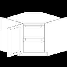 42 diagonal corner sink base