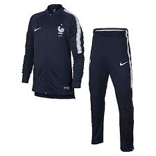 Pantalon de jogging, veste, sweatshirt ou survêtement complet. Survetement D Entrainement Football Enfant Equipe De France 2018 Nike Intersport