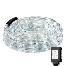33ft 240 Leds Rope String Lights 4w Daylight White Water Resistant Ou