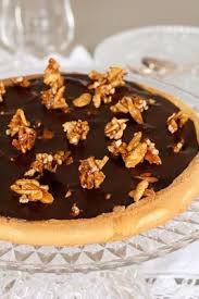 On Dine Chez Nanou Tarte Au Chocolat Ganache Sans Creme Et Amandes Caramelisees J Ai Profi Tarte Au Chocolat Recette Tarte Ganache Chocolat Au Lait