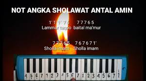 Not angka sholawat qomarun : Not Pianika I Sholawat Antal Amin Robbi Kholaq Thoha Youtube