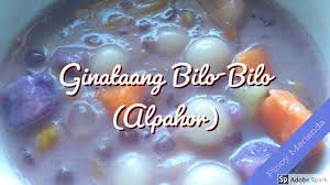 How To Ginataang Bilo Bilo Alpahor Pinoy Food Snacks For Work Lunch Snacks