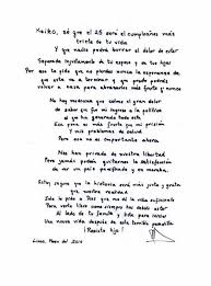 Los mejores deseos de cumpleaños para nuestro padres deben ser siempre lo mejor, por eso hoy te hemos preparado lindos mensajes de felicitacion. Keiko Fujimori En Prision Recibe Carta De Su Padre Por Su Cumpleanos Diario Sin Fronteras