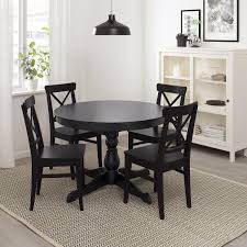 ingatorp extendable table, black, max
