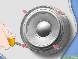 Measure the outside of the speaker frame to determine the overall speaker size for the kit you need. How To Measure Speaker Size 9 Steps With Pictures Wikihow