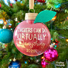Download Diy Teacher Ornament Holiday Gift For Teachers Crafting Cheerfully