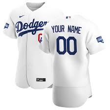 La dodgers baseball jersey shirt top mens majestic sz xl. Men S Los Angeles Dodgers Nike White 2020 World Series Champions Home Custom Authentic Jersey