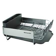 4.7 out of 5 stars with 48 ratings. Kitchenaid Stainless Steel Wrap Compact Dish Rack One Size Gray Amazon Com Au Home
