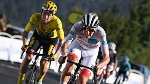 Born 21 september 1998) is a slovenian cyclist who currently rides for uci worldteam uae team emirates. Tour De France Slowene Primoz Roglic Fuhrt Vor Tadej Pogacar