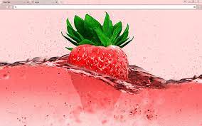 Here are only the best pink computer wallpapers. Pink Strawberry Google Chrome Theme Cute Wallpapers Google Themes Wallpaper