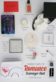Romantic Birthday Scavenger Hunt For Boyfriend 12 Days Of Romance Scavenger Hunt Guide The Mama Zone Romantic Scavenger Hunt Scavenger Hunt Birthday Boyfriend Scavenger Hunt