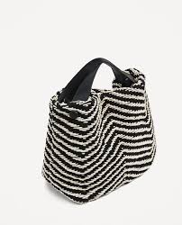 Saca Tejido Combinado Bolsos Zara Y Bolsos De Fiesta