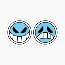 Luffy, zoro, ace, sanji, rob; Portgas D Ace Stickers Redbubble