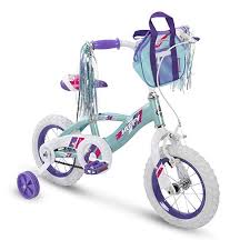 Huffy Glimmer Girls Bike With Training Wheels And Streamers Kids Bike Bikes For Sale Bikes Girls