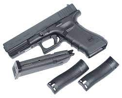 I honestly thing the umarex glock 19x co2 blowback bb pistol is one of the most attractive glock airguns with it's coyote tan frame and slide with black highlights, i also like the compact size for its shortened frame. Glock 17 Gen 4 Bb Pistol Airgun Depot
