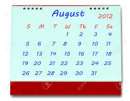 Get 12 months calendar at target™ today. The Calendar Of August 2012 Isolated On White Background Stock Photo Picture And Royalty Free Image Image 10777221