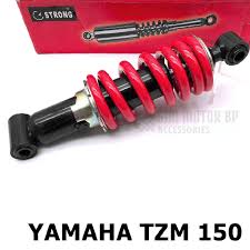 Motor yamaha tzm 150 ini meskipun hanya 150 cc, namun power atau tenaganya yang dimilikinya besar. Yamaha Tzm Tzm150 Tzm R Monoshock Absorber Red Shopee Malaysia