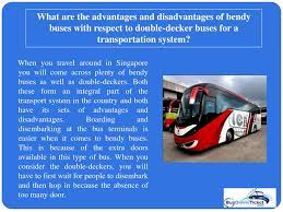 As any regular commuter would agree with, riding buses and trains involves plenty of walking. What Are The Advantages And Disadvantages Of Bendy Buses With Respect To Double Decker Buses For A T By Andersonsmith Issuu
