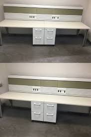 Knoll Benching Used Office Benching We Like These White Benching Desking Stations You Can Choose Your Accent Fun Office Decor Office Decor Home Office Decor