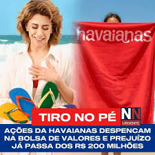 Nota - Alpargatas perde R$ 200 mi na Bolsa em meio a ação bolsonarista por boicote. A ação da Alpargatas, dona da marca de chinelos Havaianas, está em queda hoje, em meio