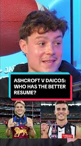 Nick Daicos vs Will Ashcroft: Who's Got the Edge?
