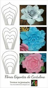 Imprimir flores de cartulina moldes. 7 Ideas De Moldes De Flores Para Imprimir Plantillas Para Flores De Papel Sobres De Papel Flores