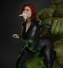 Rule34 - If it exists, there is porn of it / black widow (marvel), hulk /  5607653