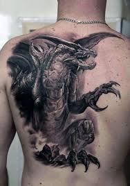Dragon tattoos for men can symbolize greed, power, duality, intellect, potential, dominion, nonconformity, wisdom and unpredictability. 135 Mind Blowing Dragon Tattoos And Their Meaning Authoritytattoo