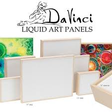 Da Vinci Professional Liquid Art Multi Media Panels Panel Art Paneling Art