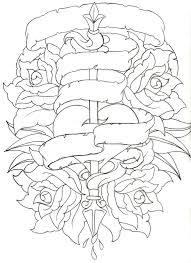 An aura of mystery and awe surrounds this charming rose and hand design. Tattoo Flash And Sketches By Metacharis On Deviantart Tattoo Coloring Book Coloring Books Drawings