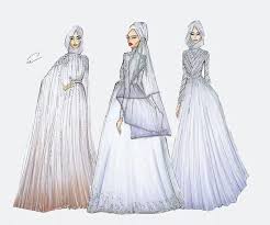 By candra novitasari posted on 25 january 2021. By Shahd Ilustrasi Model Pakaian Gaun Pengantin Sketsa Model Pakaian