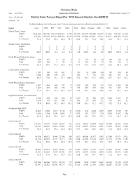Https Www Miamidade Gov Elections Library Election Results 2018 11 06 General Voters Who Voted Pdf